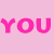 A static frame from an animated contact sheet showing pink text on a light pink background with a gray transparency indicator in the bottom-right corner.