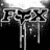 Black-and-white stylized text 'FSPX' with dripping effect on left, red and blue Confederate flag design with white stars on right, brown blocky text 'KEEP IT FLYING' below.
