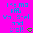 Pixelated blue text on bright pink background reads 'I <3 mo BFFz! Val, Shel, and Crei!' with green heart symbol.
