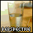 Animated contact sheet of a glass with liquid showing perspective changes across 8 frames, each labeled "PERSPECTIVE" at the bottom.