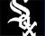 Pixelated white stylized letter 'C' on black background with gray border, no visible text or motion.