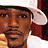 A 48x48 pixel buddy icon featuring a person in a white cap and shirt on the left, transitioning to a blue-and-white