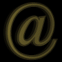@ symbol in gold metallic style, multiple views showing rotation and perspective changes