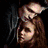 Animated sequence showing a couple embracing, text reading "I ❤️ Edward Cullen," and a person with styled hair.