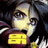Pixelated anime-style character with dark hair and yellow chest emblem on left, alongside "Anime IM" text logo on black background right.