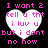 Pixelated pink text and white heart shape on black background with repeated phrase "I want 2 tell u tht i luv u but i dont no how".