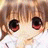 Pixelated anime-style character with brown hair and large red eyes, next to black background with white text "Anime IM" and "c0m".