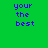 Four quadrants display the text 'your the best' in blue pixelated font on green, olive, red, and olive backgrounds.