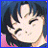 Pixelated anime-style character with dark blue hair and closed eyes, next to black background with white text reading "AnimeIM" and "com".