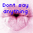A four- shows a pinkish mouth with text overlays: 'Dont say anything' top-left, 'youll ruin the' top-right, 'MOMMENT' bottom-left, and a blank gray bottom-right