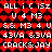 Red heart pattern background with white text repeating 'ALL I CISI', 'U 4 M3', '&: M3 4 U', '43VA &3VA', and 'CRACKS&JAY' in a static