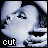 A 4x3 contact sheet of a black-and-white animated sequence showing repeated close-up facial expressions with text overlays reading "cut", "my", "life", "into", and "pieces" across frames.