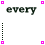 text fragments and heart symbols arranged in a layout with dotted borders, featuring partial phrases like 'every', 'that you do', and 'baby im' alongside red outlined hearts