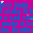 Blue text on a purple background repeats 'Hey Jude...Hey Jude...Hey Jude...', 'It make it bt make it bt make it bt make it b', 'a sad sore a sad sore a sad sore a sad sor', and 'The Beatles' in multiple lines with scattered white stars.