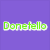 A four-quadrant image with purple, orange, and gray backgrounds displaying text and a pixelated character.