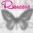 butterfly-shaped icons with varying text color and letter styling above each, displayed in grayscale except for pink accents