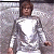 A 50x50 pixel animated buddy icon featuring a character in silver attire against a gray background, with green text reading "Original Icons .com" on the right side of the contact sheet.
