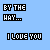Pixelated text on a light blue background with alternating black and colored lettering across multiple