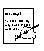 Pixelated document and envelope icons in black and white, showing sequential changes in paper orientation, envelope closure, and text visibility