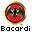 Pixelated circular icon with red and green face, yellow border, black text reading 'Bocordi' below.