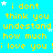 A static image with bright cyan background displaying repeated yellow text and white stars.