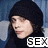A person wearing a black knit beanie and dark clothing appears in four with text overlays reading SEX, ON, TOAST