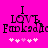 Pixelated text on bright pink background with white and light purple hearts below, showing animation change in heart colors.