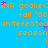 Blue background with repeated orange text reading 'GMA goalie' and 'fall '05', 'fall '08', 'undefeated season', and pink star icons.