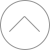 A static circular icon with a light gray background and a thin, slightly darker gray border containing an upward-pointing chevron symbol in the center.