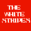 Red background with four black-and-white pixelated figures in motion, overlaid with bold text fragments.