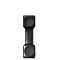 Black and white animated phone icon with multiple states showing handset movement between base and off-hook positions.