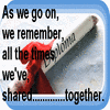 A static icon with a blue border containing text and a red-and-white object on a light background.
