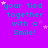 identical text-based icons on a purple background with pink stars, each displaying 'your tied together with a Smile!' in cyan pixelated font