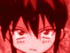 Four anime-style character portraits arranged in a , each with distinct color filters and expressions