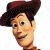 Pixelated cartoon character head with brown cowboy hat, light skin, dark eyes, and a slight smile against white background.