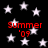 Black background with white stars and red 'Summer '09' text repeated across the image.