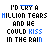 A 3x3 contact sheet of animated frames showing pixelated text repeating "I'D CRY A MILLION TEARS AND HE COULD KISS IN THE RAIN" with blue and black lettering, some frames featuring small star or dot symbols.