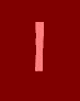 A static image with a red top section, teal bottom section, and gray background. The red section contains a vertical pink bar; the teal section displays green text 'LUCY' vertically; the gray area shows white text 'LOVE' vertically.