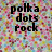 Pixelated text in black font on a multicolored pixel background, with two of words arranged vertically