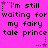 Pixelated text on bright pink background with repeated phrases and star symbols, animated by alternating purple and black stars.