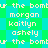 Pixelated text repeats across a green and cyan checkered background with no visible animation changes.