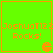 Bright green square with orange border containing orange text "JoshuaT123 Rocks!" and orange Pac-Man icon in bottom-right corner.