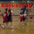 Animated sequence showing basketball players on a court with red text changing across frames.