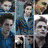 Animated collage of celebrity images and peace symbols with colorful text elements.