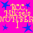 Pixelated icon with bright pink background, blue stars, and yellow text reading "BCC Nikela NUMBER" in a repeating pattern.