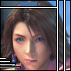 identical animated character portraits with brown hair, blue eyes, and pink clothing under a light blue background