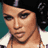A 48x48 pixel buddy icon featuring a split composition with a person's face on the top-left, pink cursive text "Lil Kim" on the top-right, and bold pink text "La Bella Mafia" on the bottom-left against a teal background.