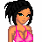 Pixel art contact sheet showing three frames of a bikini-clad female character with pink text "summer baby" below, arranged in 3x2 grid layout on white background.
