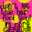 A static image with a repeating pattern of text and shapes on a pink background.