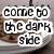 Pixelated text on a cookie-themed background with two distinct phrases in white outlined boxes.